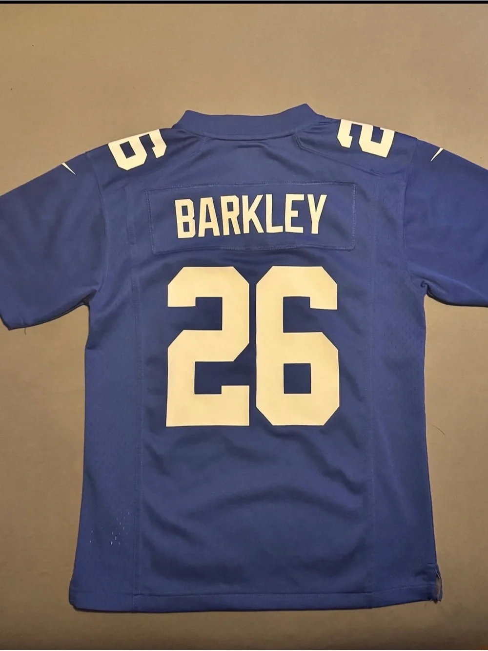 Nike Medium Kids Saquon Barkley Giants  Jersey